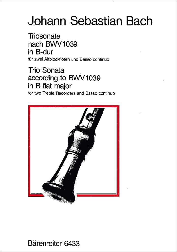 Triosonate Bes BWV1039